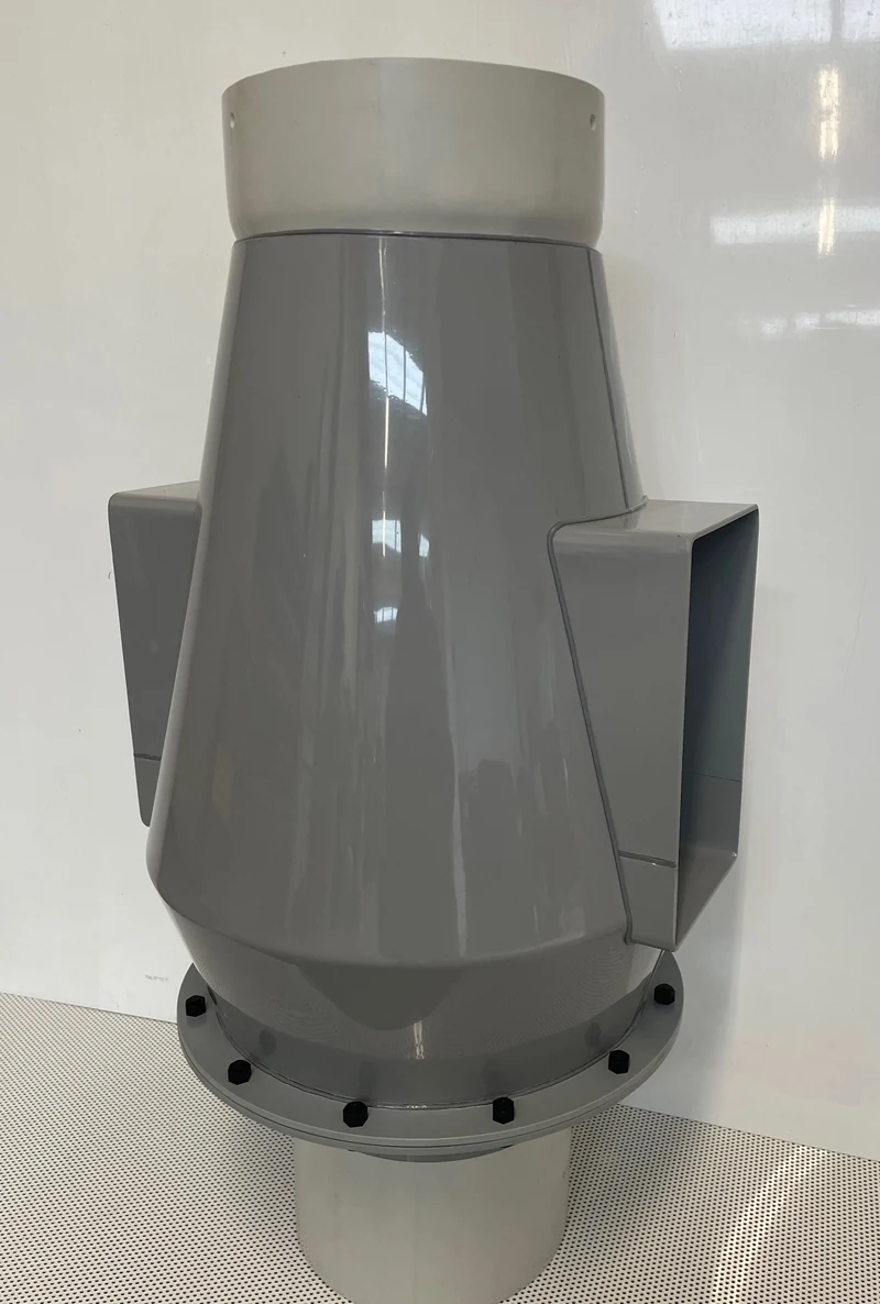 PVC extraction fan assembly